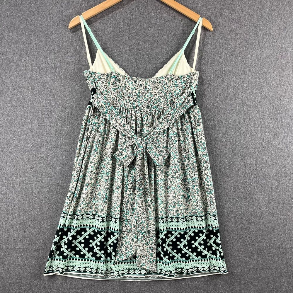 Ruby Rox Boho Floral Tie Back Dress Size S Cottagecore Y2K Adjustable Straps - Picture 3 of 12